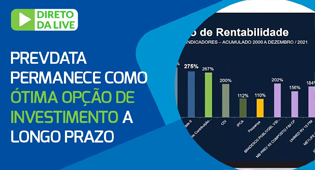 Apesar da crise, resultados da Prevdata no longo prazo permanecem superiores a índices do mercado