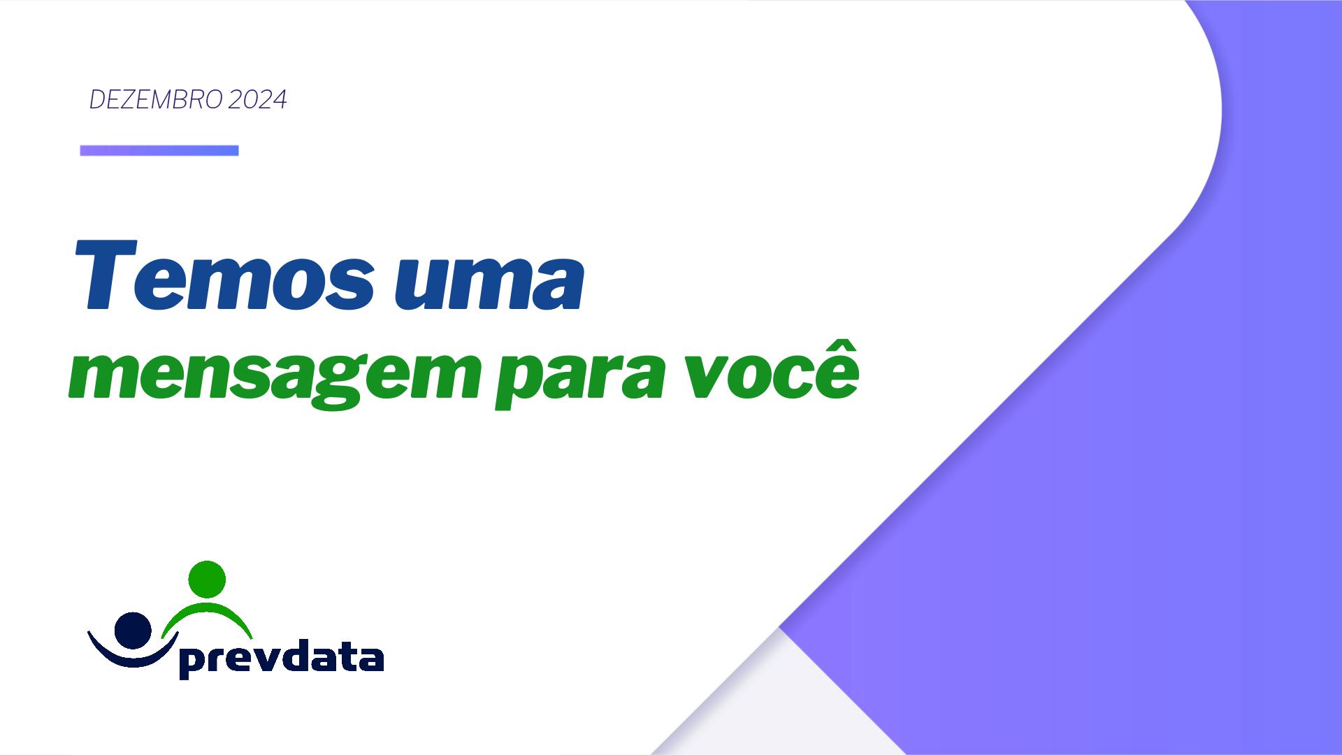 Mensagem de Fim de Ano (2024/2025)